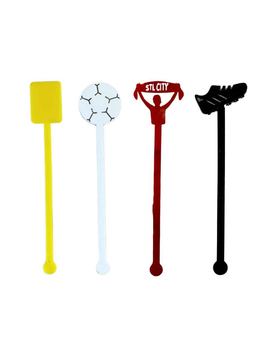 Give Me A Kick STL City Acrylic Stir Sticks