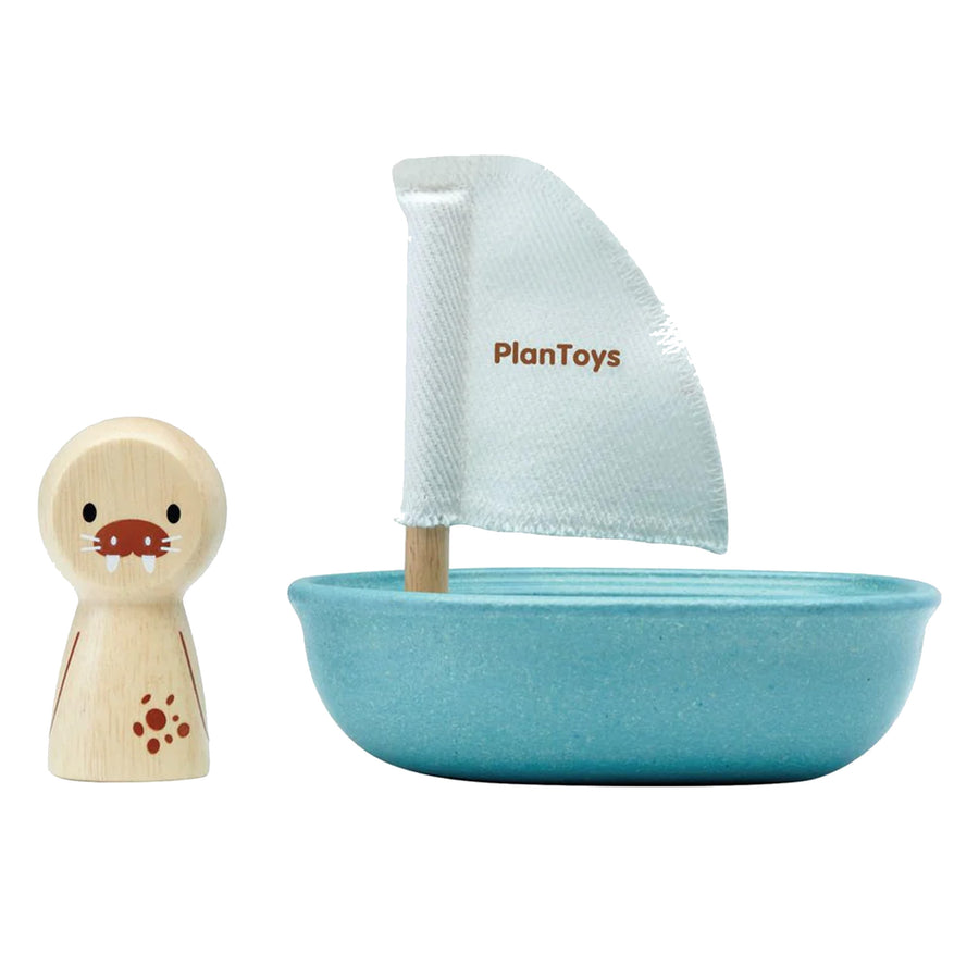 Sailing Boat - Walrus Wooden Toy Set