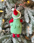 Santa Christmas Tree Ornament