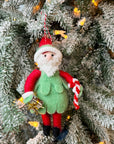 Santa Christmas Tree Ornament