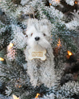 Personalized Schnauzer Dog Ornament