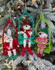 Animal on Ski Lift Ornament