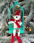 Animal on Ski Lift Ornament