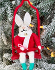 Animal on Ski Lift Ornament