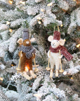 Skiing Mouse Ornament