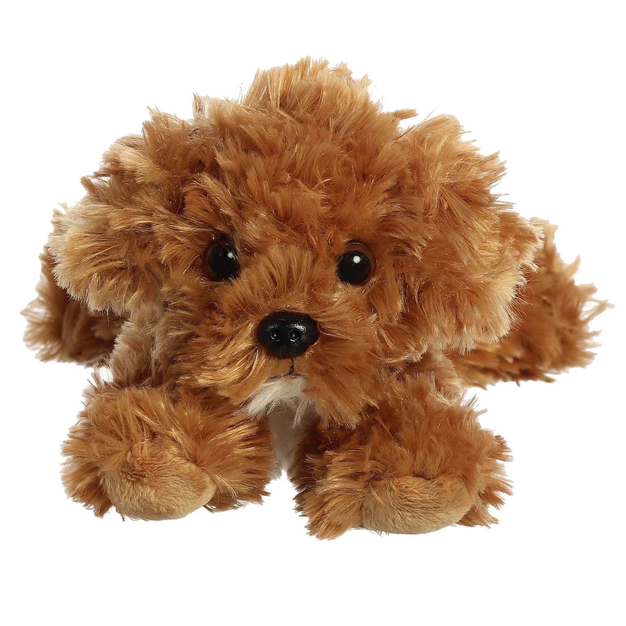 Mini Plush Puppy Dog Toy With Personalized Tag