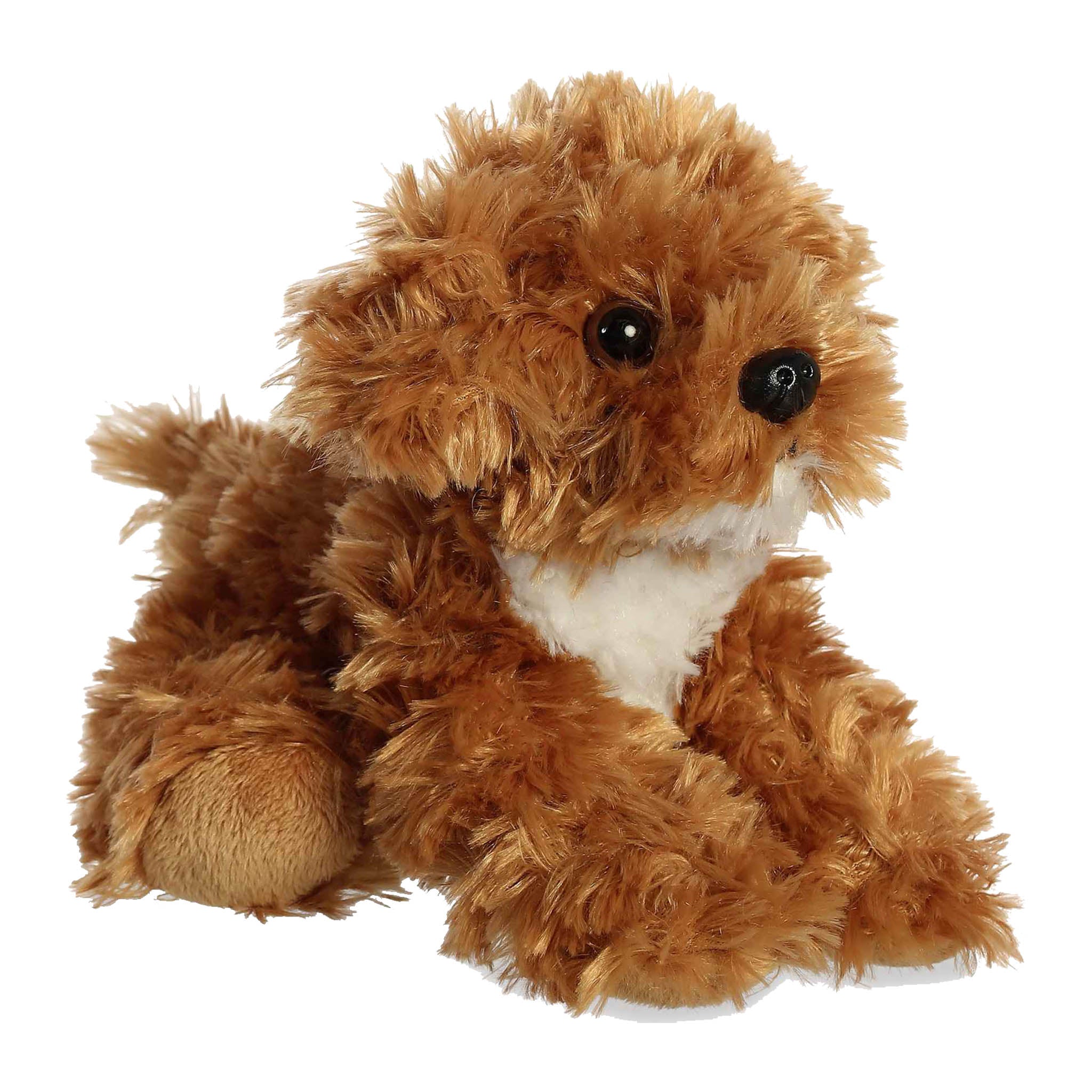 Mini Plush Puppy Dog Toy With Personalized Tag