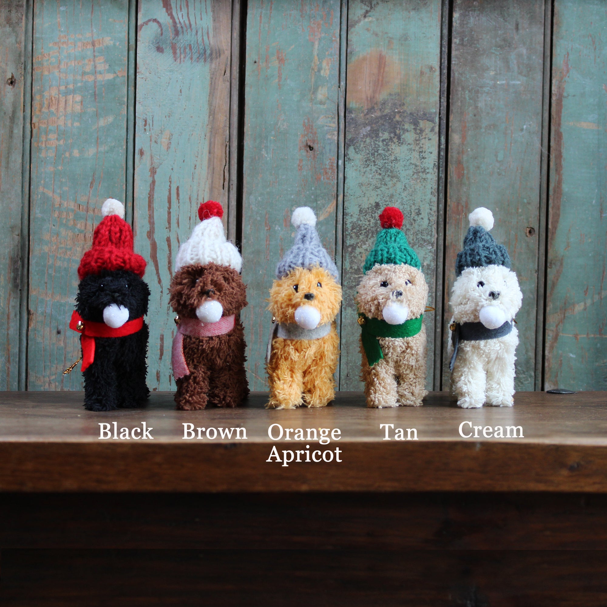 Snow Doodle Dog Ornament