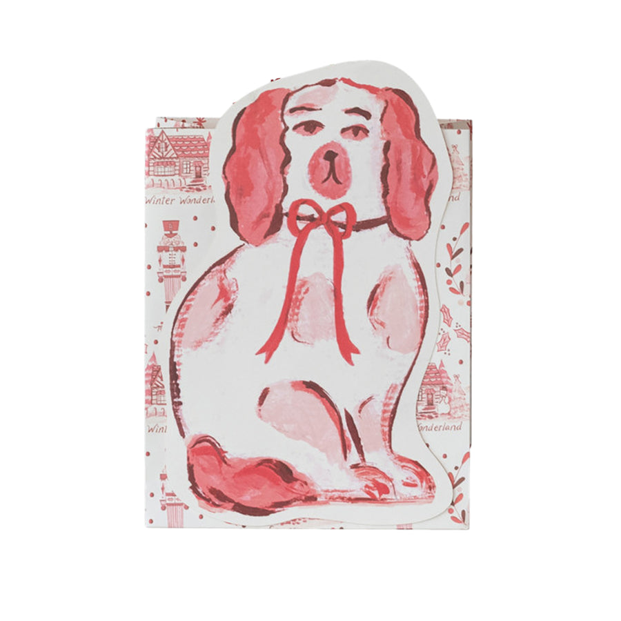 Christmas Animal Paper Gift Bag Set | Poodle, Spaniel & Deer