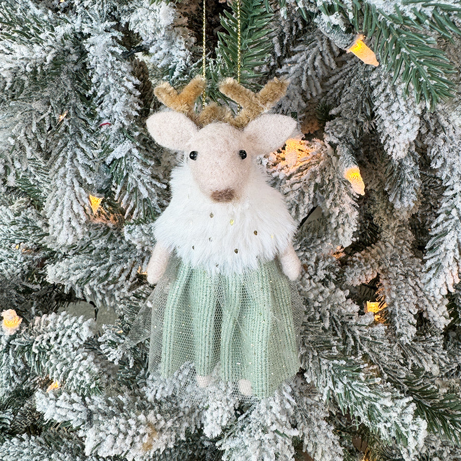 Sparkly Fancy Animals Ornament