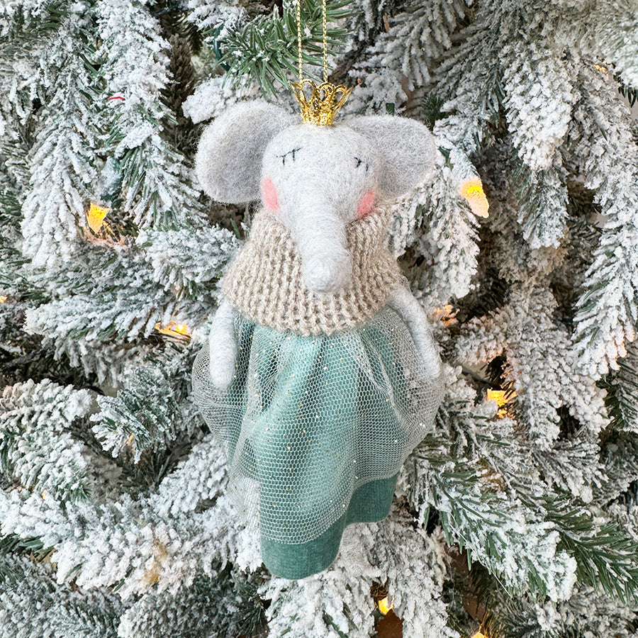 Sparkly Fancy Animals Ornament