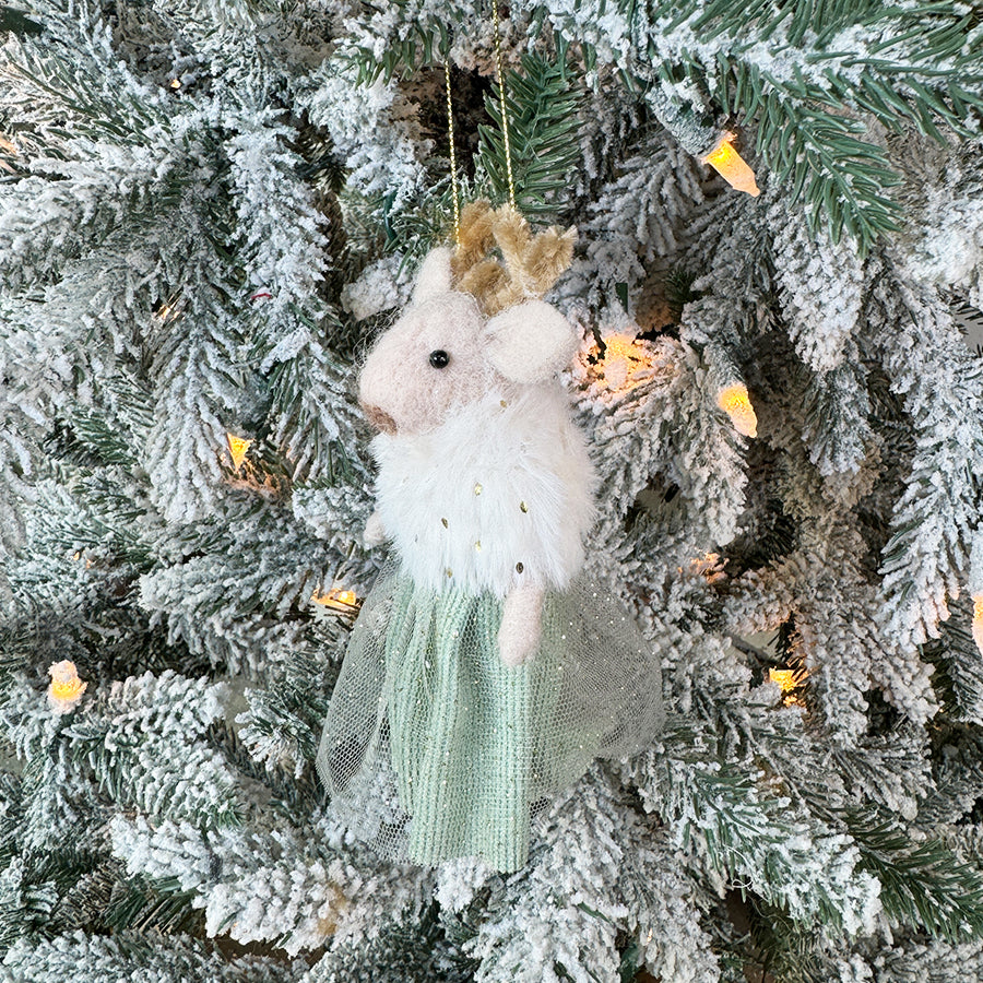 Sparkly Fancy Animals Ornament