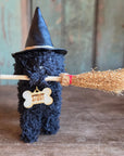 Personalized Spooky Doodle Dog Halloween Ornament