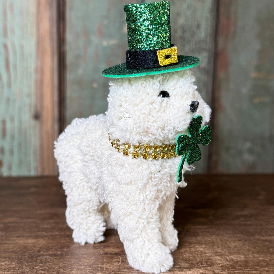 St. Patrick's Doodle Dog Ornament