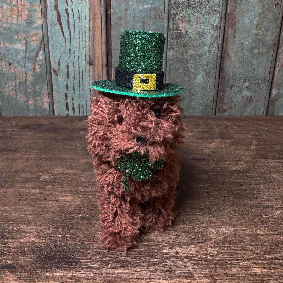 St. Patrick's Doodle Dog Ornament