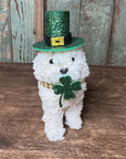 St. Patrick's Doodle Dog Ornament