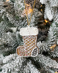 Gingerbread Stocking Cookie Ornament