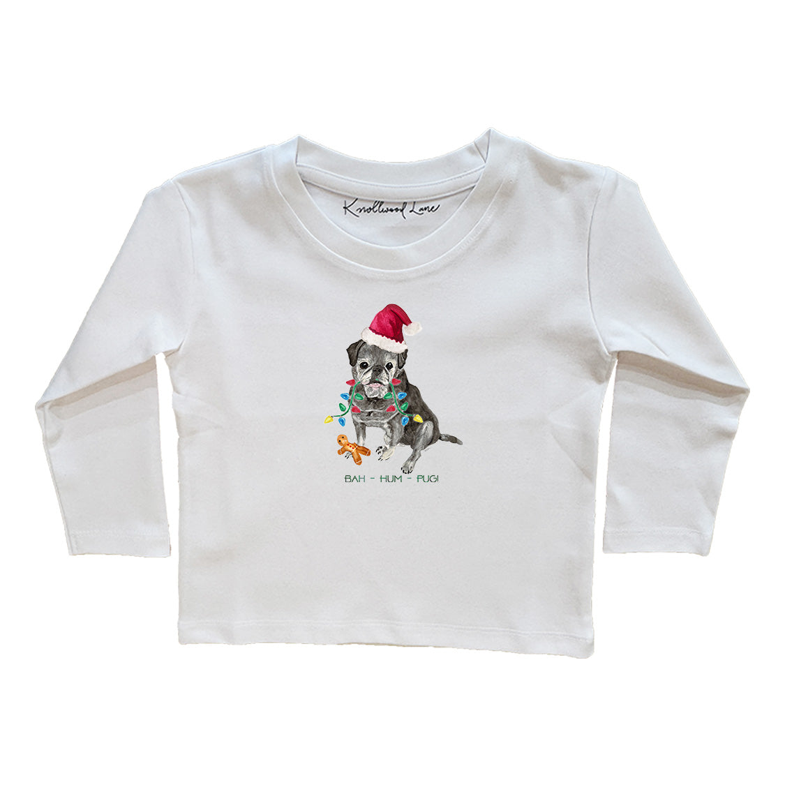 Bah Hum Pug Toddler Tee