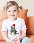 Bah Hum Pug Toddler Tee