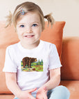 Bear On Cliff Toddler Tee