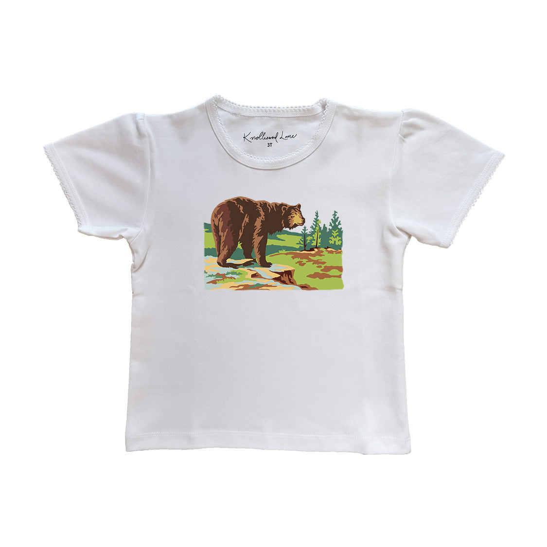 Bear On Cliff Toddler Tee