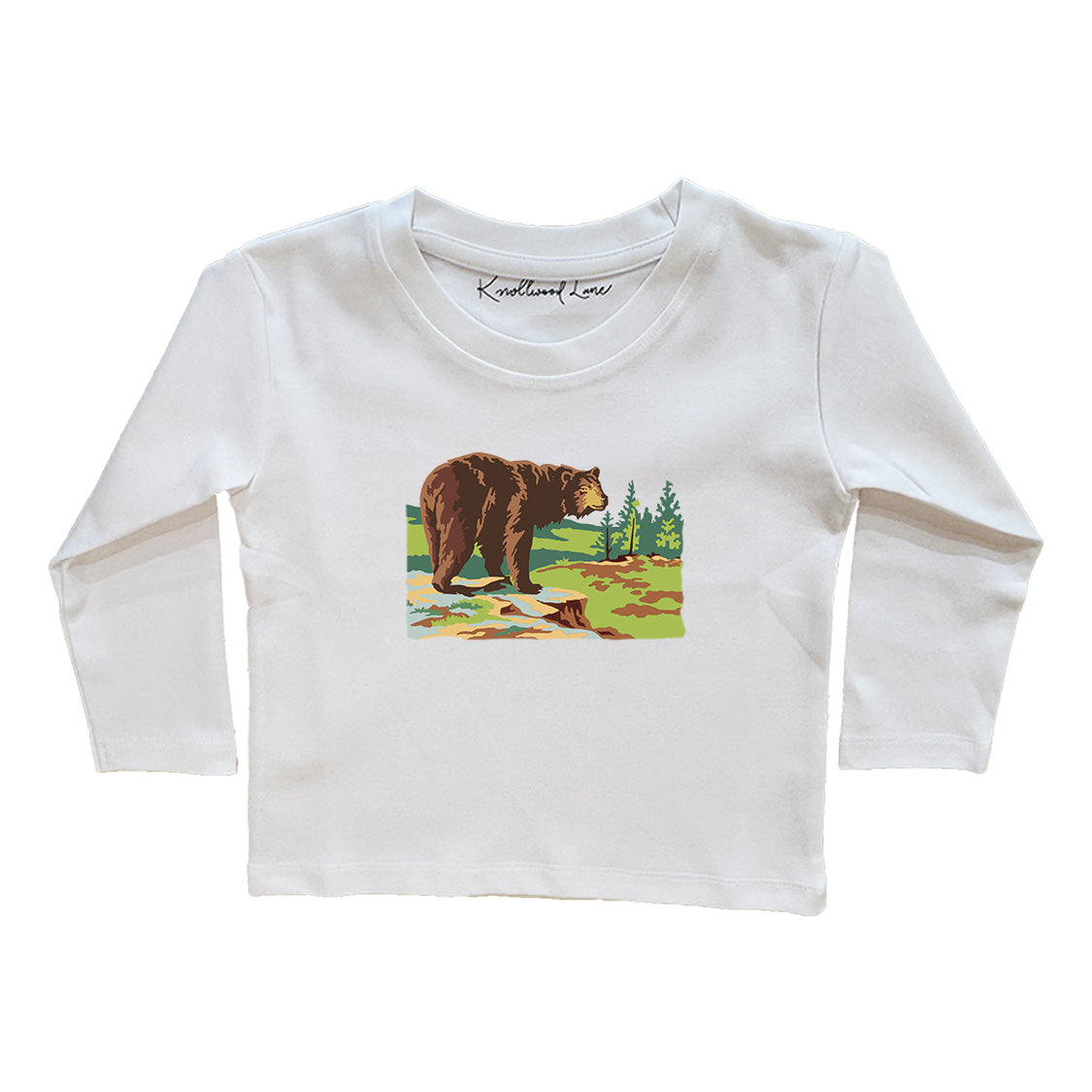 Bear On Cliff Toddler Tee