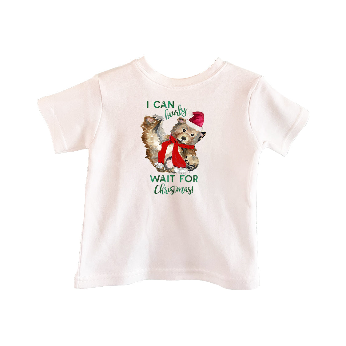 I Can Bearly Wait For Christmas Child's Tee