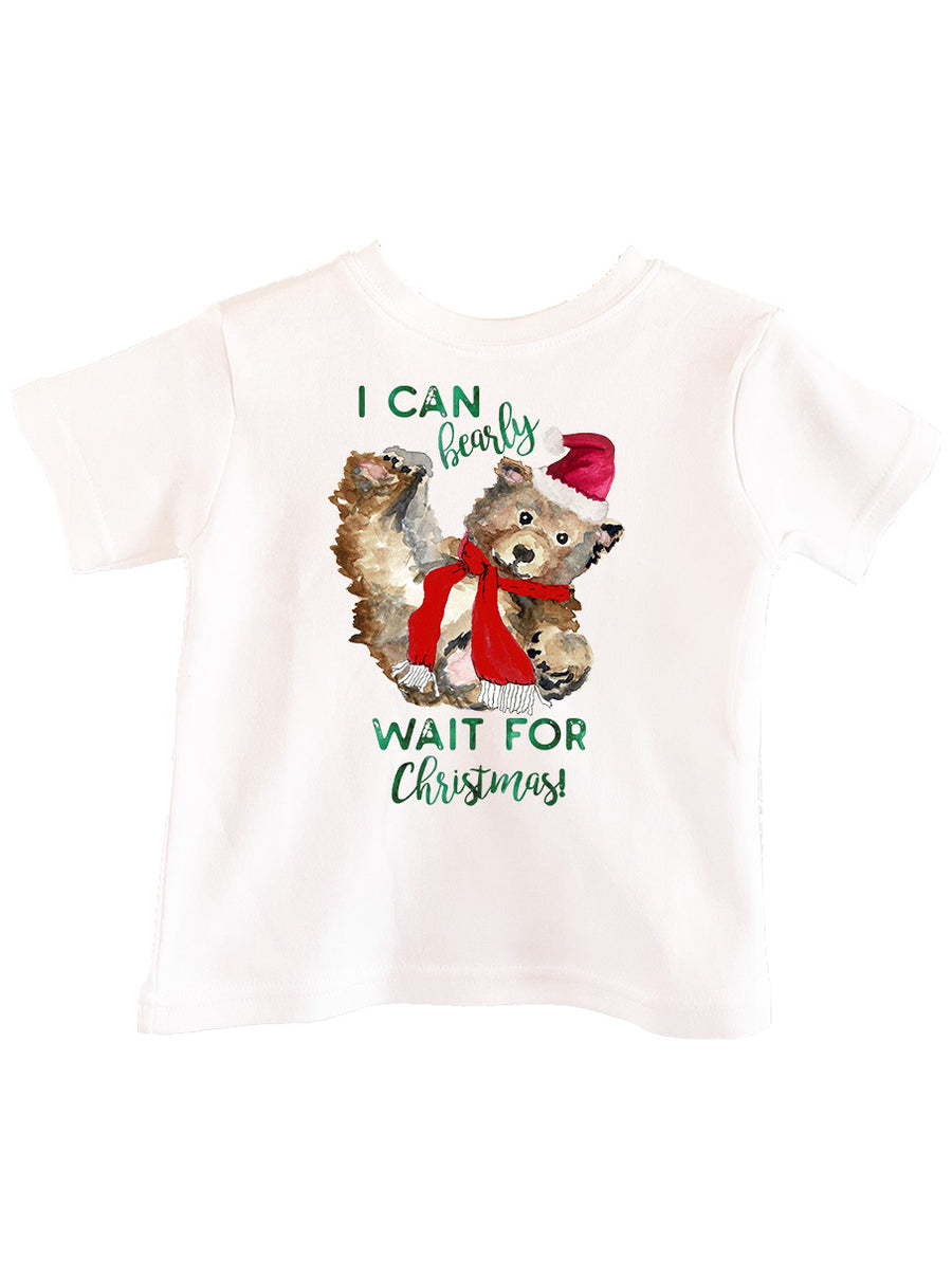 I Can Bearly Wait For Christmas Child's Tee