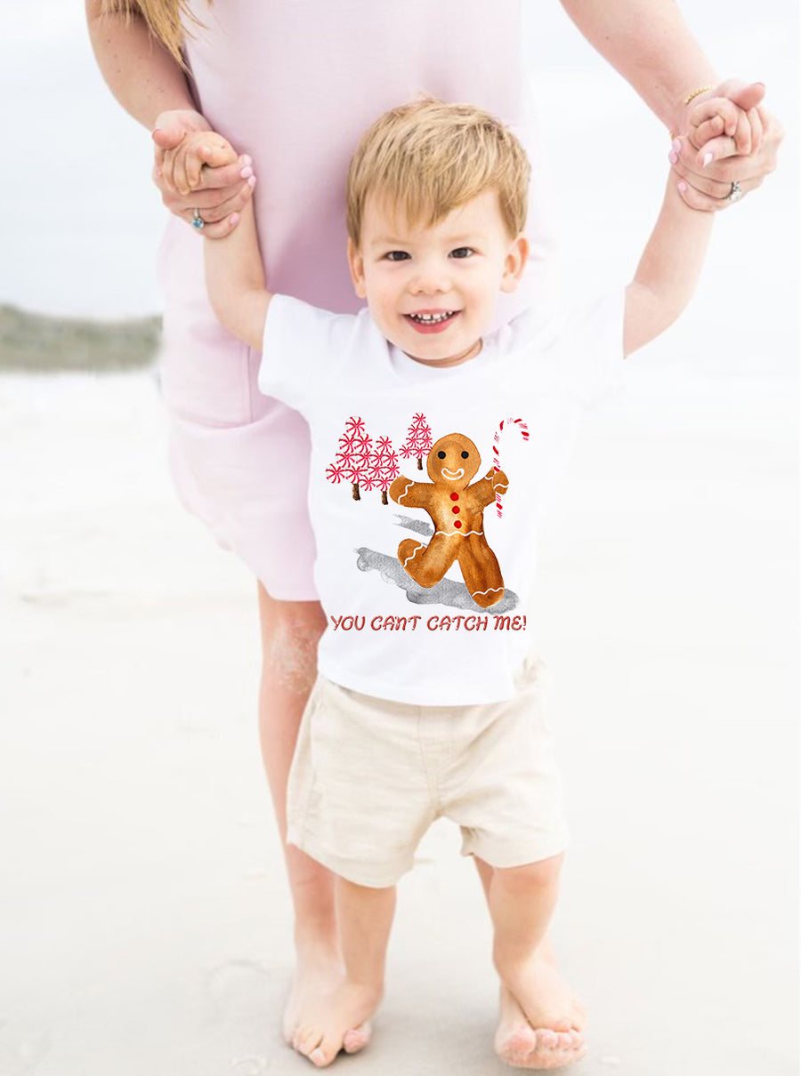 Can't Catch Me Gingerbread Child's Tee