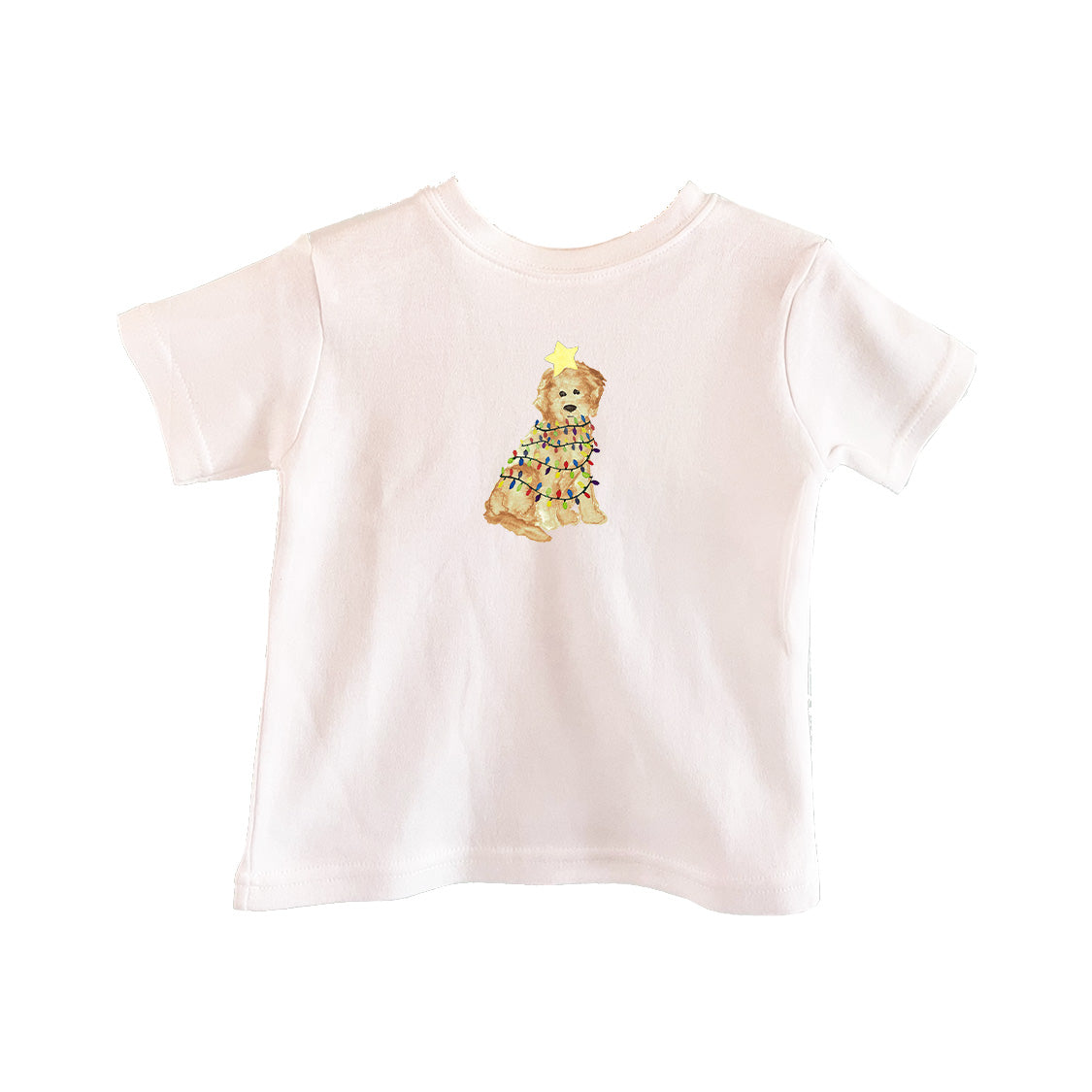 Christmas Lit Doodle Toddler Tee