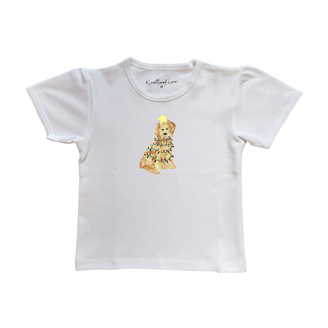 Christmas Lit Doodle Toddler Tee