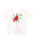 Cardinal On Snowy Branch Toddler Tee