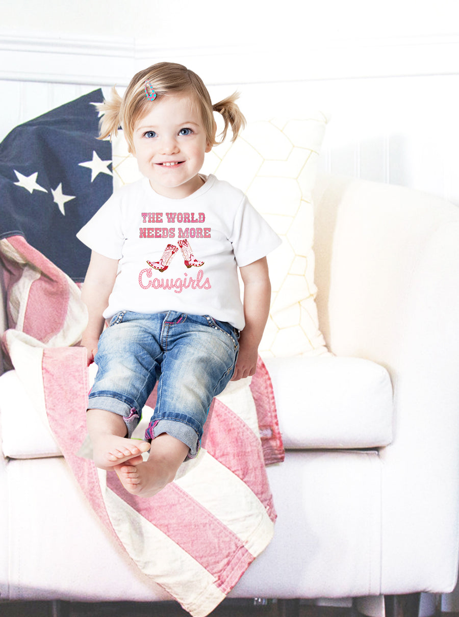 More Cowgirls Toddler Tee