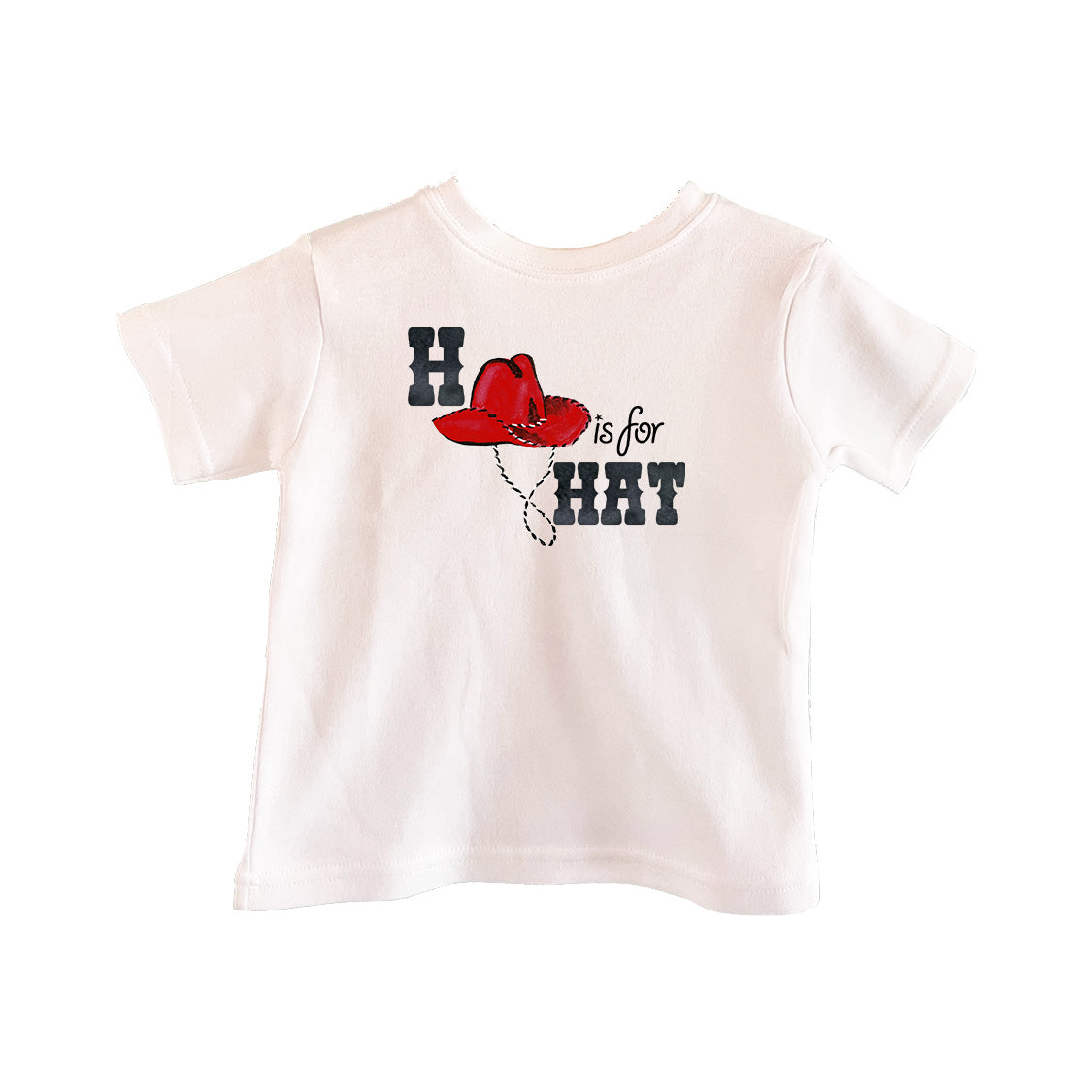 H Is For Hat Boy Toddler Tee