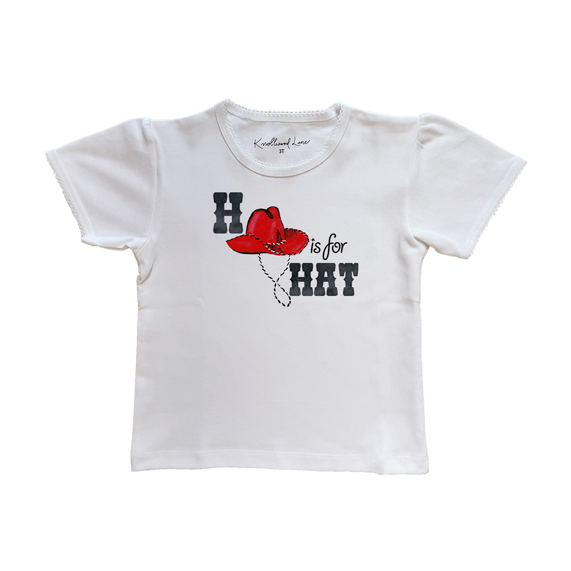 H Is For Hat Boy Toddler Tee