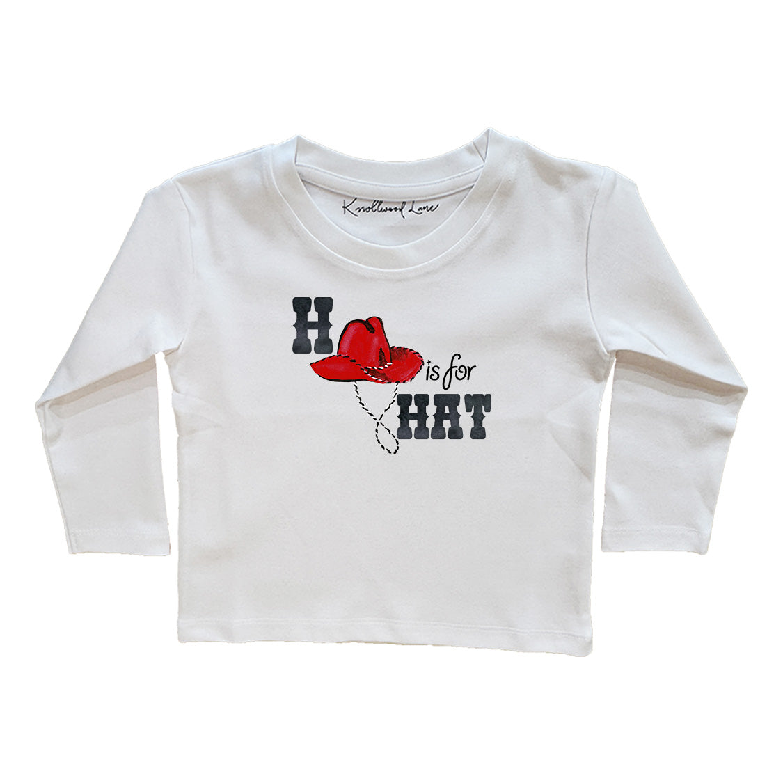 H Is For Hat Boy Toddler Tee