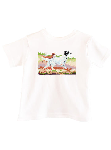 Hunting Dogs In Field Toddler Tee