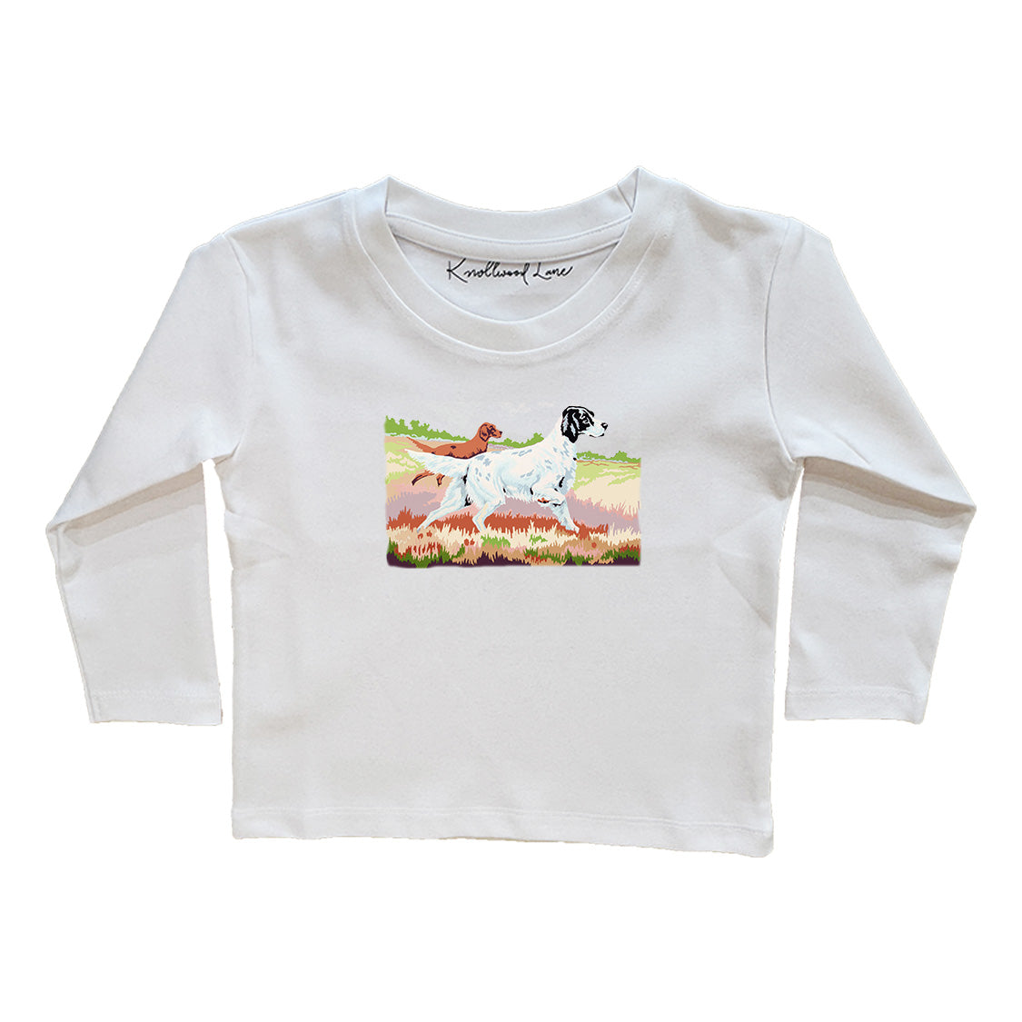 Hunting Dogs In Field Toddler Tee