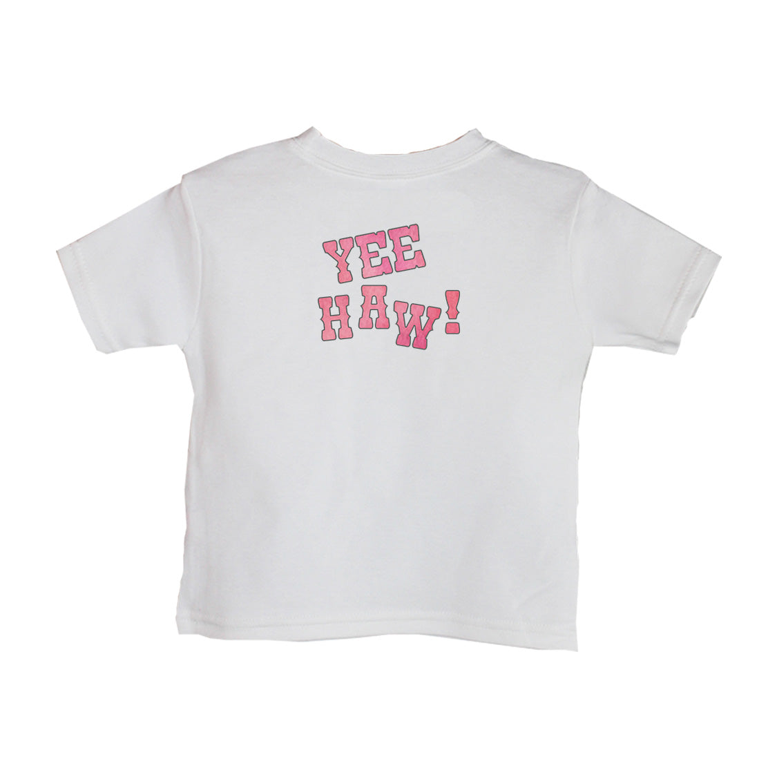 H Is For Hat Pink Toddler Tee