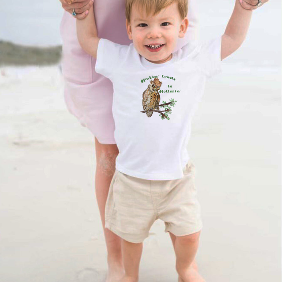Hootin Leads To Hollerin Toddler Tee