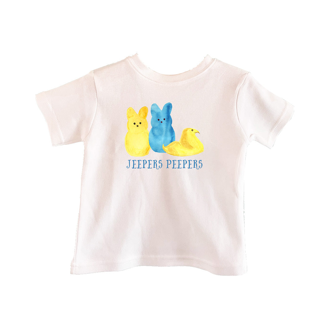 Jeepers Peepers Blue Toddler Tee
