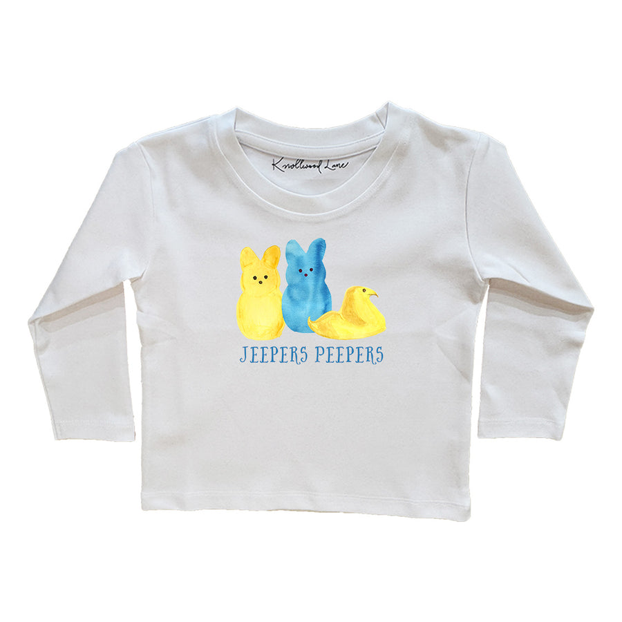 Jeepers Peepers Blue Toddler Tee