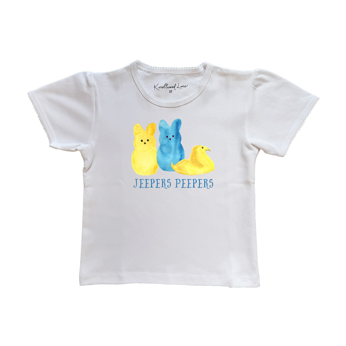 Jeepers Peepers Blue Toddler Tee