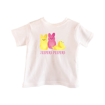 Jeepers Peepers Pink Toddler Tee
