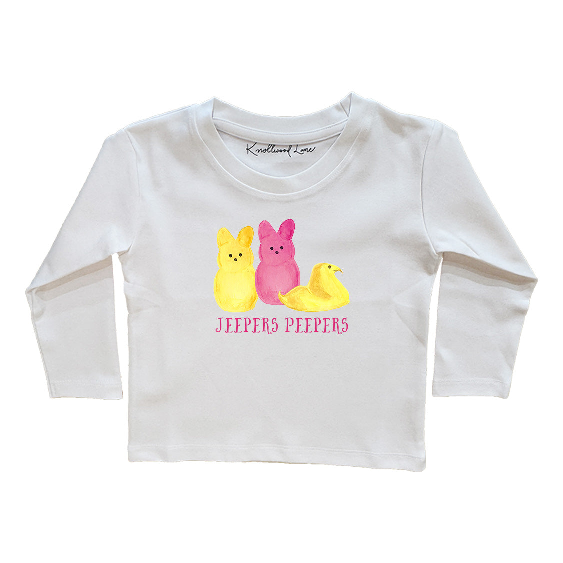 Jeepers Peepers Pink Toddler Tee