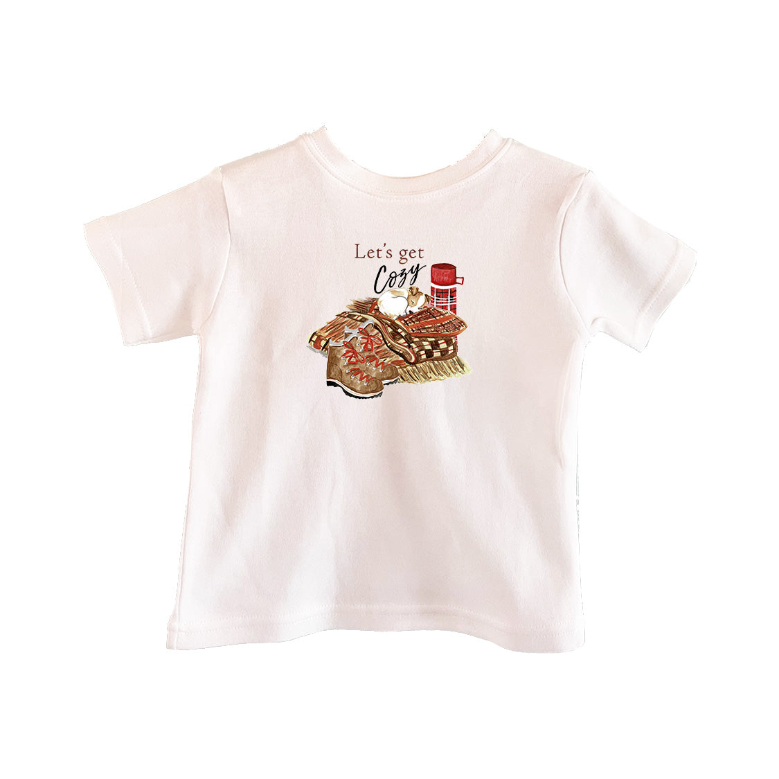 Let's Get Cozy Toddler Tee