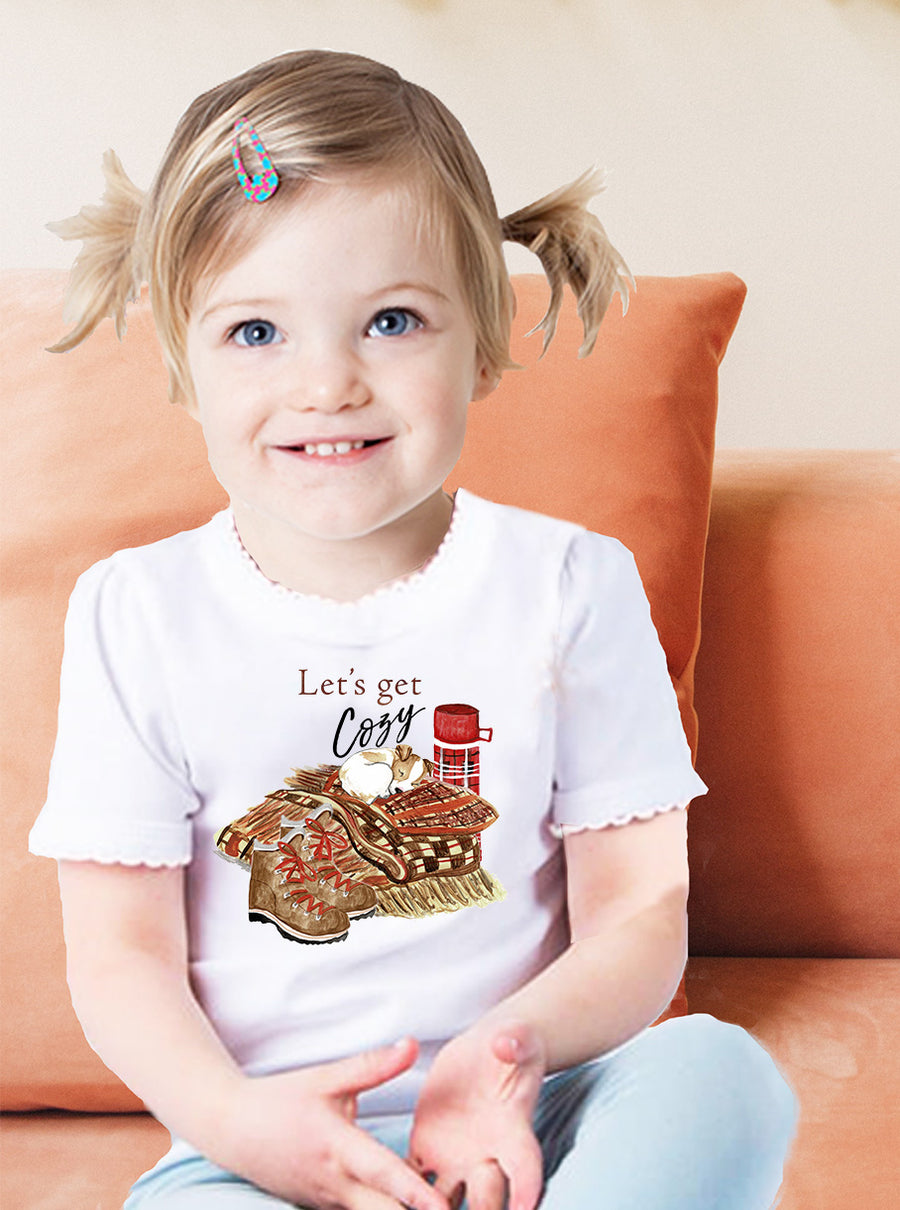 Let's Get Cozy Toddler Tee