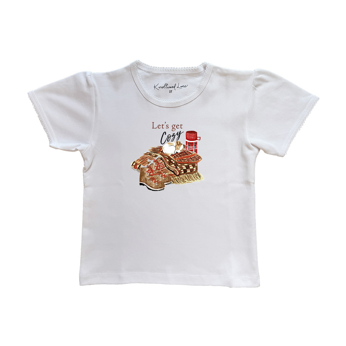 Let's Get Cozy Toddler Tee