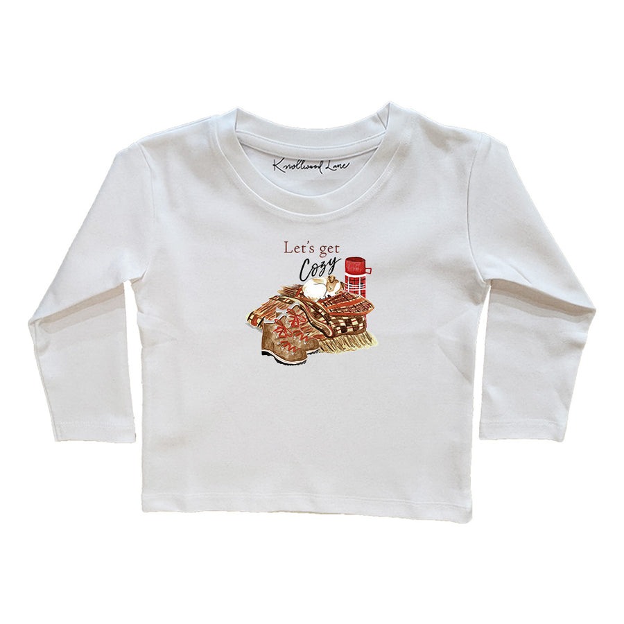Let's Get Cozy Toddler Tee