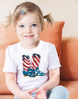 Patriotic Boots Toddler Tee